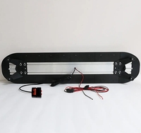 Barre lumineuse de signalisation d'urgence à LED de 50 pouces (129,88 cm) avec clignotants, feux de freinage et chargeur, pour ambulance et camion de remorquage