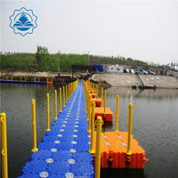 Plateforme modulaire pour quai flottant à jet Cube ponton flottant HDPE