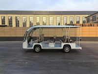 Personnalisé 11 Passagers Nouvelle Vue Voir Visite Touristique Électrique Mini Bus Touristique