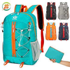 Mountaineering Backpack Oxford Cloth Ultra Light Multifunctional Casual Foldable Large Capacity Outdoor for Both Men Women