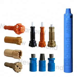 Drill Rig Tools Dth 340 Hammer Tungsten Carbide Dth Water Well Button Rock Drill Bits For Oil Well