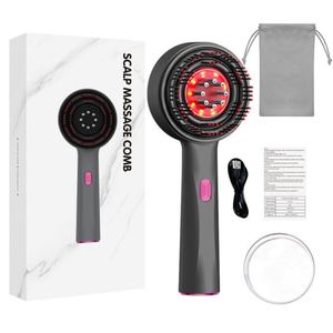 Meilleures ventes d'usine : Masseur de tête professionnel étanche avec batterie au lithium intégrée, lumière rouge et bleue, portable, qualité OEM - Product Image 6