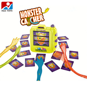 Juego de mesa <span class=keywords><strong>Monster</strong></span>/Space Catcher, <span class=keywords><strong>2</strong></span>-4 jugadores, juegos de mesa divertidos para la familia, juguetes educativos para entrenamiento de reacción y coordinación mano-ojo - Product Image 2