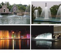 Fontaine d'eau commerciale au design moderne, en acier inoxydable de qualité supérieure, avec buses à jet unique réglables, 220V, garantie 2 ans – Approvisionnement direct usine