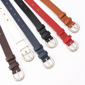 Cinturones Tejidos Personalizados para Mujer, Cinturones Trenzados Delgados para Chicas, Cinturón de Cadena de Cuero PU para Vestido de Mujer, Correa Dorada Informal, OEM Personalizado - Product Image 1