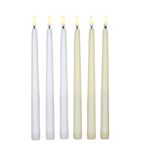 Đám cưới số lượng lớn pin dài <span class=keywords><strong>LED</strong></span> NẾN Flameless Hàng Mã giáng sinh nến đèn Set <span class=keywords><strong>LED</strong></span> trụ cột côn nến ánh sáng - Product Image 5