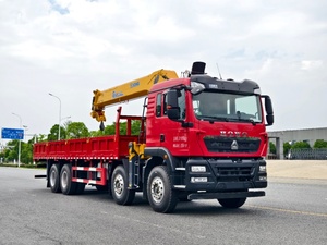 Camion-grue Sinotruk Howo 6X4 10 tonnes, 8x4 15 tonnes, Camion benne 20 tonnes avec grue, Grues de camion à vendre - Product Image 3