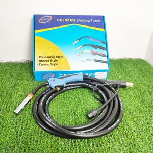 Torche de soudage Binzel <span class=keywords><strong>TIG</strong></span>/MIG/MAG Ak15 compatible CO2, plaquée cuivre, robuste, 400A max, entraînement électrique - Product Image 1