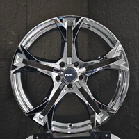 Jantes Roc Custom Polished 5 branches 20 pouces, monobloc forgées, concaves, 5x120 pour Chevy Camaro RS SS Z28 ZL1