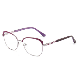 Cao cấp Vintage kính mắt cho nam giới mới phong cách màu xanh Chặn ánh sáng Thông số kỹ thuật khung quang - Product Image 5