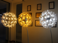 Lampe Led imperméable pour pissenlits, lumière en fibre optique, accessoires d'extérieur, décoration, lumière pour fleurs, fournitures commerciaux