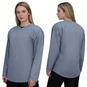 Sudadera con Capucha de Hielo Personalizada para Mujer, Sublimación de Alta Calidad, Jersey Deportivo Transpirable de Secado Rápido, Ropa de Hockey sobre Hielo de Poliéster - Product Image 2