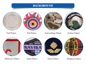 Parche de tela bordado personalizado de ala de Ángel para chaquetas Big Back Iron-On Style Tipo de fieltro Característica ecológica - Product Image 4