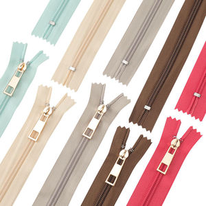 Nhà sản xuất tại Trung Quốc đồng thau kim loại dây kéo dây kéo vàng trong các kích cỡ khác nhau và màu sắc 3 #5 #8 #10 # - Product Image 3