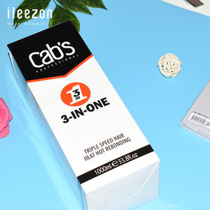 Professionnel meilleur prix à base de plantes bio hydratation ajoutant cheveux défrisant perm une étape 3 en 1 cheveux recollant crème lissante - Product Image 3