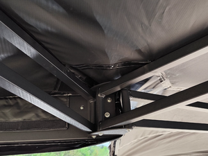 Auvent latéral de voiture robuste à 270 degrés avec poteau en acier inoxydable et mécanisme d'ouverture rapide pour une installation facile - Product Image 6