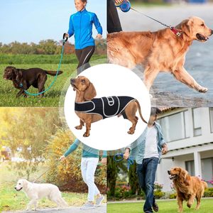 <span class=keywords><strong>Harnais</strong></span> de soutien dorsal réglable pour chien, respirant, pour la marche, le jogging, les escaliers, la maison, l'extérieur et les voyages - Product Image 3