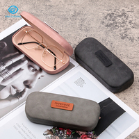 Étui à lunettes rigide en cuir PU lavable XingChuang M455 2026, nouvelle mode, forme personnalisée, pour lunettes de vue
