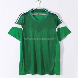 เสื้อฟุตบอลทีมชาติเม็กซิโกแบบคอวี ลายทาง แขนสั้น แห้งเร็ว ระบายอากาศได้ดี ป้องกันแบคทีเรีย คุณภาพสูง ผลิตตามสั่ง ปี 2014 ขายส่ง - Product Image 2