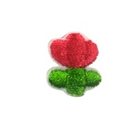Écusson brodé DIY en polyester à motif de dessin animé, étiquette autocollante, badge, patch de fruits, accessoires vestimentaires pour sacs