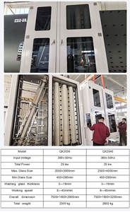 גודל מינימום כביסה מכונת ייבוש וייבוש משמש גדלי זכוכית פחות מ 100 מ "מ ועובי מתכוונן. - Product Image 5