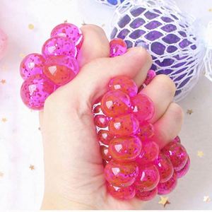 Juguete Antiestrés TOYSRUNNER 2025, Bola de Gel Suave con Forma de Uva para Apretar, Juguete Suave para Niños de 5 a 13 Años, Tamaños de 5.5 a 7 cm, PU/PVC/Silicona - Product Image 3
