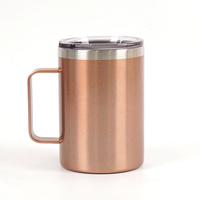 Gobelets isothermes personnalisés en gros 12oz 20oz 30oz – Tasses réfrigérantes à double paroi en acier inoxydable avec poignée