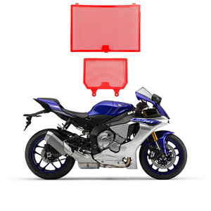 Radiateur En Aluminium de <span class=keywords><strong>moto</strong></span> Garde Refroidisseur Calandre Pour YZF R1 2015 Pièces Outils Accessoires Réservoir D'eau - Product Image 1