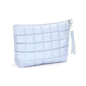 Bolsa de Maquillaje Acolchada OEM para Mujer - Bolsa Cosmética Suave con Cierre de Cremallera, Perfecta para Viajes y Artículos de Aseo - Product Image 1
