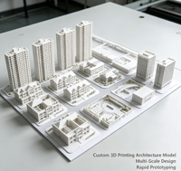 Modèle de table de sable architecturale personnalisé en impression 3D FDM pour l'urbanisme et l'affichage immatériel, prototype OEM ODM sur mesure