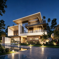Casa Prefabricada de Diseño Personalizado de Alta Calidad, Estructura de Acero de 2 Pisos, Villa de Lujo para Residencia Privada