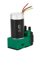 Micro-pompe à diaphragme sans balais 24V/12V sans huile pour l'échantillonnage et l'analyse de gaz, petite pompe à air Pengpu