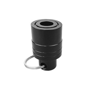 Porte-clés avec mousqueton et tige d'extension SDS, avec 3 emplacements de rangement pour marteau perforateur, installation et retrait rapides, finition oxyde noir - Product Image 3