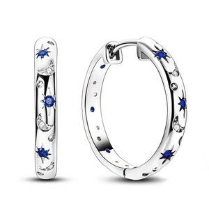 Pendientes de Sol y Luna para Mujer, Diseño de Rayos Celestiales, Joyería de Moda para Uso Diario - Product Image 1