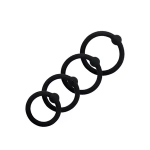 Ninghao Amazon Hot Sale Cock Ring Set Rubber Siliconen Haan Ring Seksspeeltjes Voor Mannen