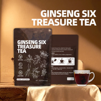 Tisane Mélangée aux Six Trésors de Ginseng – Soutien Immunitaire Naturel pour le Bien-être et la Vitalité