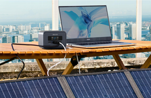 สถานีไฟฟ้าพกพา 100W เครื่องกำเนิดพลังงานแสงอาทิตย์ ชุดแบตเตอรี่สำรองสำหรับกรณีฉุกเฉิน ตั้งแคมป์กลางแจ้ง ชาร์จแล็ปท็อปและโทรศัพท์ - Product Image 2