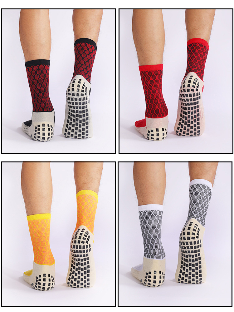 OEM Factory New Anti-slip Running Basketball Athletic Socks Tennis Sport Grip Cycling Riding Socks