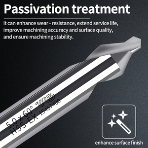 YG dv3010 mũi khoan trung tâm Hai Đầu Mũi Khoan trung tâm Chứa coban HSS-EX 60 độ mũi khoan trung tâm thép tốc độ cao 1mm-5mm - Product Image 5