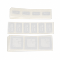 Étiquette intelligente RFID UHF 860-960 MHz passive autocollante ISO18000-6C pour la logistique d'inventaire et les vêtements