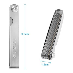 32 pcs 0.04-0.88mm עובי מד נירוסטה מילוי מד עבור פער - Product Image 4