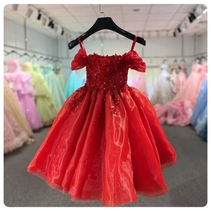 Vestido de Fiesta con Cuentas para Niñas, Modelo Dy20253, Nuevo Vestido de Princesa para Eucaristía, Baile de Graduación, Noche, Jancember - Product Image 1