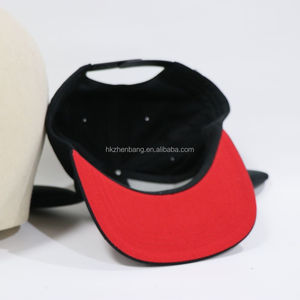 Gorra de Béisbol Personalizada ZZB, Estilo Urbano, 6 Paneles, Visera Plana, con Ojales y Letras Bordadas - Product Image 5