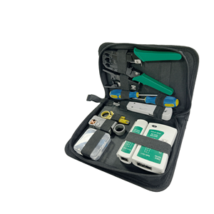 <span class=keywords><strong>Kit</strong></span> Tester cavo di rete LAN UTP con connettore RJ45 Stripper cacciavite pinza crimpatura pinze-alimentato a mano OEM personalizzabile - Product Image 1