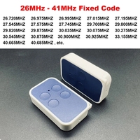 Duplicateur de télécommande pour ouvre-porte de garage basse fréquence 40.685MHz 30.925MHz 26.975MHz Télécommande à code fixe