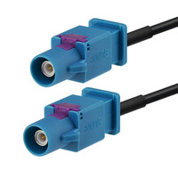 Fakra Cable FAKRA VW Seat Skoda RCD RNS 510 310 315 adaptateur d'antenne radio diviseur antenne Radio automatique