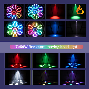 7x60W zoom moving head <b>light</b> - Product Image 3
