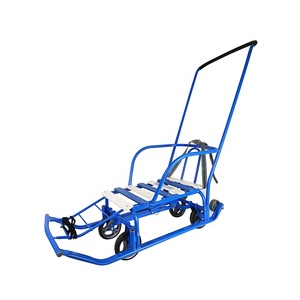 Traîneau métallique <span class=keywords><strong>2</strong></span> en 1 avec roues - Product Image 1