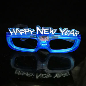 שמח השנה החדשה המופעלים על ידי קול מהבהבים לא לחגיגה חגיגית כיפית! - Product Image 1