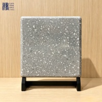 Revêtement de sol en terrazzo architectural, dalle de terrazzo faite à la main, dalles de terrazzo en pierre naturelle, matériau d'intérieur pour appartement de luxe